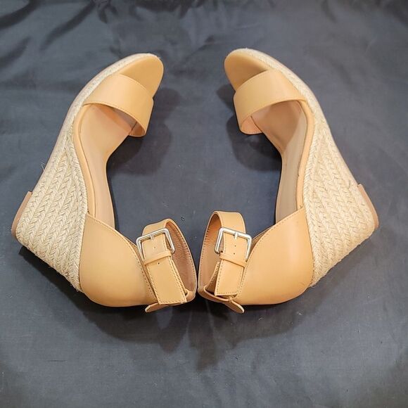 A.NEW DAY WEDGE ESPADRILLE OPEN TOE SANDAL - Picture 12 of 14